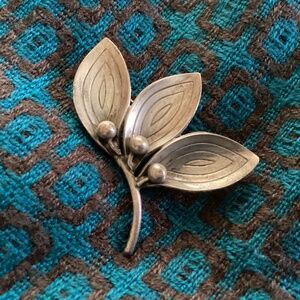 Aare and Krogh Sterling Denmark vintage brooch